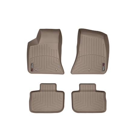 Weathertech Front and Rear Floorliners, 45379-1-2 45379-1-2